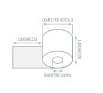 ROTOLO CASSA OMOLOGATO - 79mm x 75mt - CON TOLLERANZA