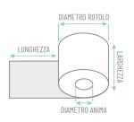 CF10X5 ROTOLO CASSA OMOLOGATO 57MM X 80MT