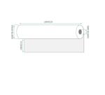 Rotolo per plotter carta gr 60  F.TO 61 x 50  F 50 (scat. 2 rotoli)