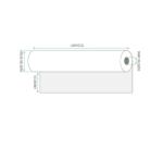 Rotolo per plotter carta gr 90  F.TO 61 x 50  F 50 (scat. 2 rotoli)