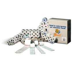 CF10 ROTOLI  CARTA TERMICA PER REGISTRATORI DI CASSA GR/MQ 55- BPA FREE - 59 5MMX60MT   68 FORO ANIMA 12MM