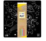 CF5 KIT FUNNY MAT BLACK TERRA  SPAZIO DINOSAURI UNICORNI PRINCIPESSE