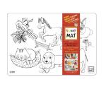 CF10 KIT FUNNY MAT EPOCA GIURASSICA  CUCCIOLI  UNICORNO  ANIMALI      SELVAGGI FATTORIA