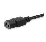 Equip High Quality Power Cord, C13 to Schuko