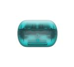 GLASSSOUND - Auricolare True wireless con design trasparente, capsule IN-EAR, microfono integrato in entrambi gli auricolari, tasti touch multi funzione, cavo USB-C incluso
