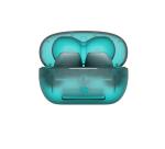 GLASSSOUND - Auricolare True wireless con design trasparente, capsule IN-EAR, microfono integrato in entrambi gli auricolari, tasti touch multi funzione, cavo USB-C incluso