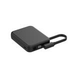 PBCABLE5000SL - Powerbank, cavo USB-C integrato, potenza massima 20 Watt, capacità 5000 mAh, display LED integrato