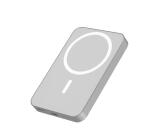 MAGPBMATCH5WH - 15W Wireless Powerbank 5000 mAh LED