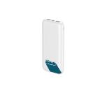 500POWERBANK - Powerbank, capacità 10000 mAh, potenza massima 12 Watt, una porta USB-C, una porta USB-A, una porta Micro Usb
