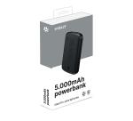 PC2PB5000 - Powerbank, capacità 5000 mAh, potenza massima 10 Watt, indicatori LED, una porta USB-C, una porta USB-A [PROCOMPACT2]