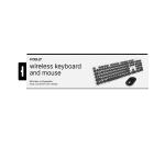 WIRELESS KEYBOARD FULLSZ+WLS MOUSE