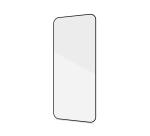 FULLGLASS - Vetro 9H con bordo colorato nero compatibile con Samsung Galaxy S25 Edge