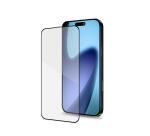 FULLGLASS - Vetro 9H con bordo colorato nero compatibile con Apple iPhone 17 Pro [IPHONE 17 CASES]
