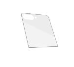 FULLGLASS - Vetro 9H con bordo colorato nero compatibile con Samsung Galaxy Z Flip 8/ Z Flip 7/ Z Flip 7 Enterprise Edition