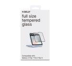 FULLGLASS - Vetro 9H con bordo colorato nero compatibile con Samsung Galaxy Z Flip 7 FE/ Z Flip 6/ Z Flip 6 EE