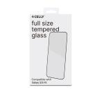 FULLGLASS - Vetro 9H con bordo colorato nero compatibile con Samsung Galaxy S25 FE