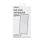 FULLGLASS - Vetro 9H con bordo colorato nero compatibile con Samsung Galaxy A27 5G/ Galaxy S24 FE/ Galaxy S24 FE Enterprise Edition
