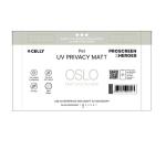 PROFILMPRO MATTE UV - Pellicola trasparente UV da 5 pezzi con finitura opaca con effetto Privacy compatibile con il plotter ProScreenPro - OSLO (PROSCREEN ZHEROES)