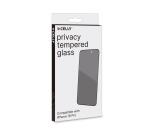 PRIVACY FULL GLASS - Vetro 9H con effetto Privacy e bordo colorato nero compatibile con Apple iPhone 18 Pro [IPHONE 18 CASES]