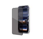 PRIVACY FULL GLASS - Vetro 9H con effetto Privacy e bordo colorato nero compatibile con Apple iPhone 18 Pro [IPHONE 18 CASES]