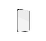 FULLGLASS - Vetro 9H con bordo colorato nero compatibile con Apple iPhone Duo [IPHONE 18 CASES]