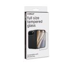 FULLGLASS - Vetro 9H con bordo colorato nero compatibile con Apple iPhone Duo [IPHONE 18 CASES]