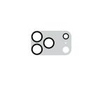 CAMERAPRO1200 - Vetro 9H doppio trattamento per la protezione della fotocamera, match in color, colore Silver, compatibile con iPhone 18 Pro/iPhone 17 Pro [IPHONE 18 CASES]