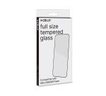 FULLGLASS - Vetro 9H con bordo colorato nero compatibile con MOTO G06/ MOTO G06 Power