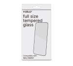 FULLGLASS - Vetro 9H con bordo colorato nero compatibile con MOTO G56/ MOTO G57