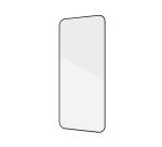 FULLGLASS - Vetro 9H con bordo colorato nero compatibile con MOTO G56/ MOTO G57