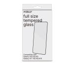 FULLGLASS - Vetro 9H con bordo colorato nero compatibile con Samsung Galaxy A18 5G/ A18 4G/ A17 5G/ A17 4G/ A16 5G/ A16 4G