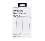 FOLDING - Cover in TPU composta da scocca anteriore e posteriore trasparente compatibile con Samsung Galaxy Fold 6/ Galaxy Z Fold 6 Enterprise Edition