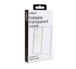 FOLDING - Cover in TPU composta da scocca anteriore e posteriore trasparente compatibile con Samsung Galaxy Fold 6/ Galaxy Z Fold 6 Enterprise Edition