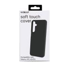 CROMO - Cover in morbido TPU con finitura soft touch colore nero compatibile con Samsung Galaxy A16 5G/ A16 5G EE/ Galaxy A16 4G/ A16 4G EE