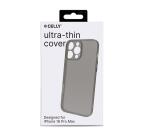 SPACE - Cover morbida super sottile in TPU colore nero compatibile con Apple iPhone 16 Pro Max [IPHONE 16 CASES]