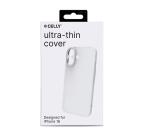 SPACE - Cover morbida super sottile in TPU colore bianco compatibile con Apple iPhone 16 [IPHONE 16 CASES]
