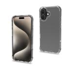 ARMOR - Cover rigida trasparente con bordi corrazzati e angoli rinforzati compatibile con Apple iPhone 16 [IPHONE 16 CASES]