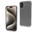 ARMOR - Cover rigida trasparente con bordi corrazzati e angoli rinforzati compatibile con Apple iPhone 16 Plus [IPHONE 16 CASES]