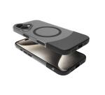 MAGDUAL - Cover trasparente con finitura soft touch compatibile con la tecnologia Magsafe per Apple iPhone 16 [IPHONE 16 CASES]