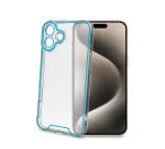 GLOW - Cover trasparente in TPU con bordi che si illuminano al buio compatibile con Apple iPhone 16 Plus [IPHONE 16 CASES]