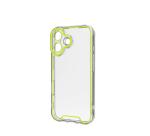 GLOW - Cover trasparente in TPU con bordi che si illuminano al buio compatibile con Apple iPhone 16 [IPHONE 16 CASES]