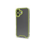 GLOW - Cover trasparente in TPU con bordi che si illuminano al buio compatibile con Apple iPhone 16 [IPHONE 16 CASES]