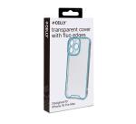 GLOW - Cover trasparente in TPU con bordi che si illuminano al buio compatibile con Apple iPhone 16 Pro Max [IPHONE 16 CASES]