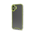 GLOW - Cover trasparente in TPU con bordi che si illuminano al buio compatibile con Apple iPhone 16 Plus [IPHONE 16 CASES]