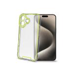 GLOW - Cover trasparente in TPU con bordi che si illuminano al buio compatibile con Apple iPhone 16 Plus [IPHONE 16 CASES]