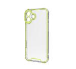 GLOW - Cover trasparente in TPU con bordi che si illuminano al buio compatibile con Apple iPhone 16 Plus [IPHONE 16 CASES]