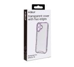 GLOW - Cover trasparente in TPU con bordi che si illuminano al buio compatibile con Apple iPhone 16 [IPHONE 16 CASES]