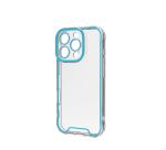 GLOW - Cover trasparente in TPU con bordi che si illuminano al buio compatibile con Apple iPhone 16 Pro [IPHONE 16 CASES]