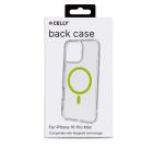 GELSKINMAG - Cover morbida trasparente in TPU, compatibile con la tecnologia Magsafe, anello magnetico color Giallo per Apple iPhone 16 Pro Max [IPHONE 16 CASES]