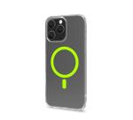 GELSKINMAG - Cover morbida trasparente in TPU, compatibile con la tecnologia Magsafe, anello magnetico color Giallo per Apple iPhone 16 Pro Max [IPHONE 16 CASES]